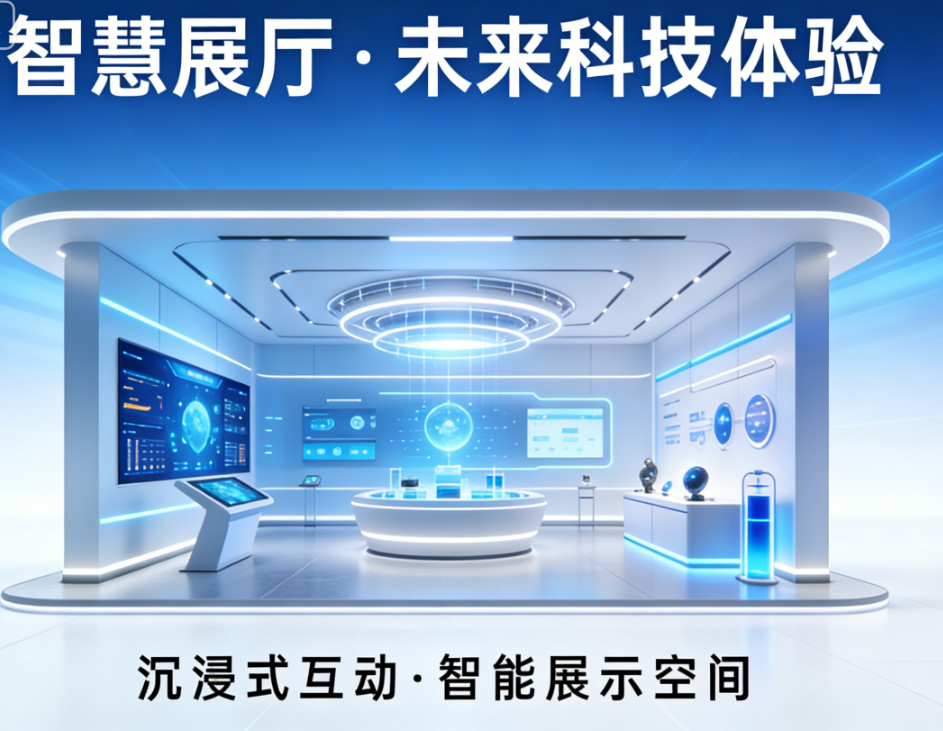 科技赋能场景，创新引领未来：智慧展厅设计打造沉浸式品牌新体验