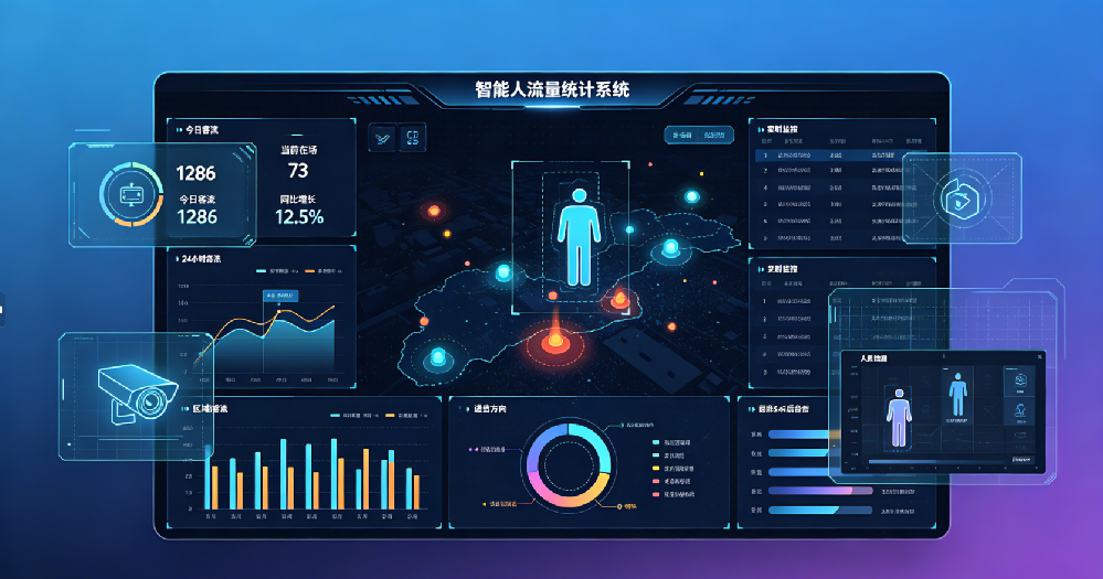 【每日科普 26】展馆智慧升级｜人流量统计软件，让展厅运营数据看得见、管得清